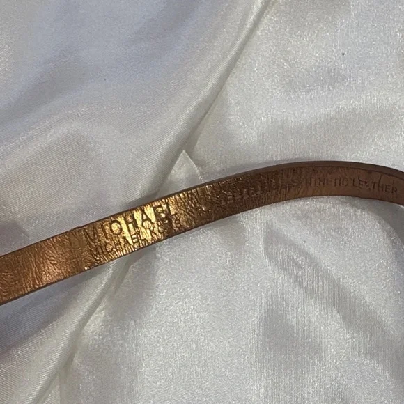 Michael Kors Collection Black and Gold Crossbody Bag - Picture 6 of 10